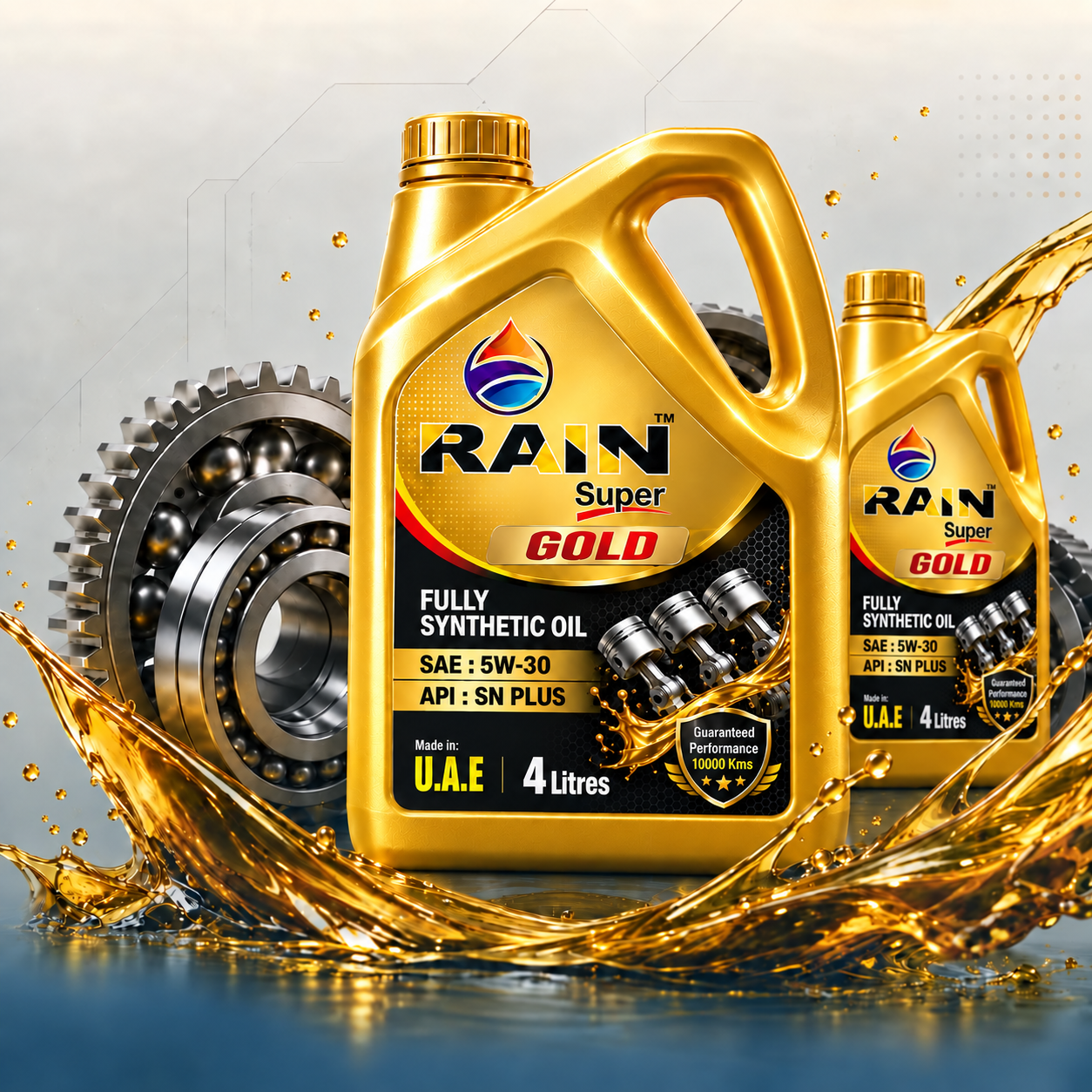 Fully synthetic oil